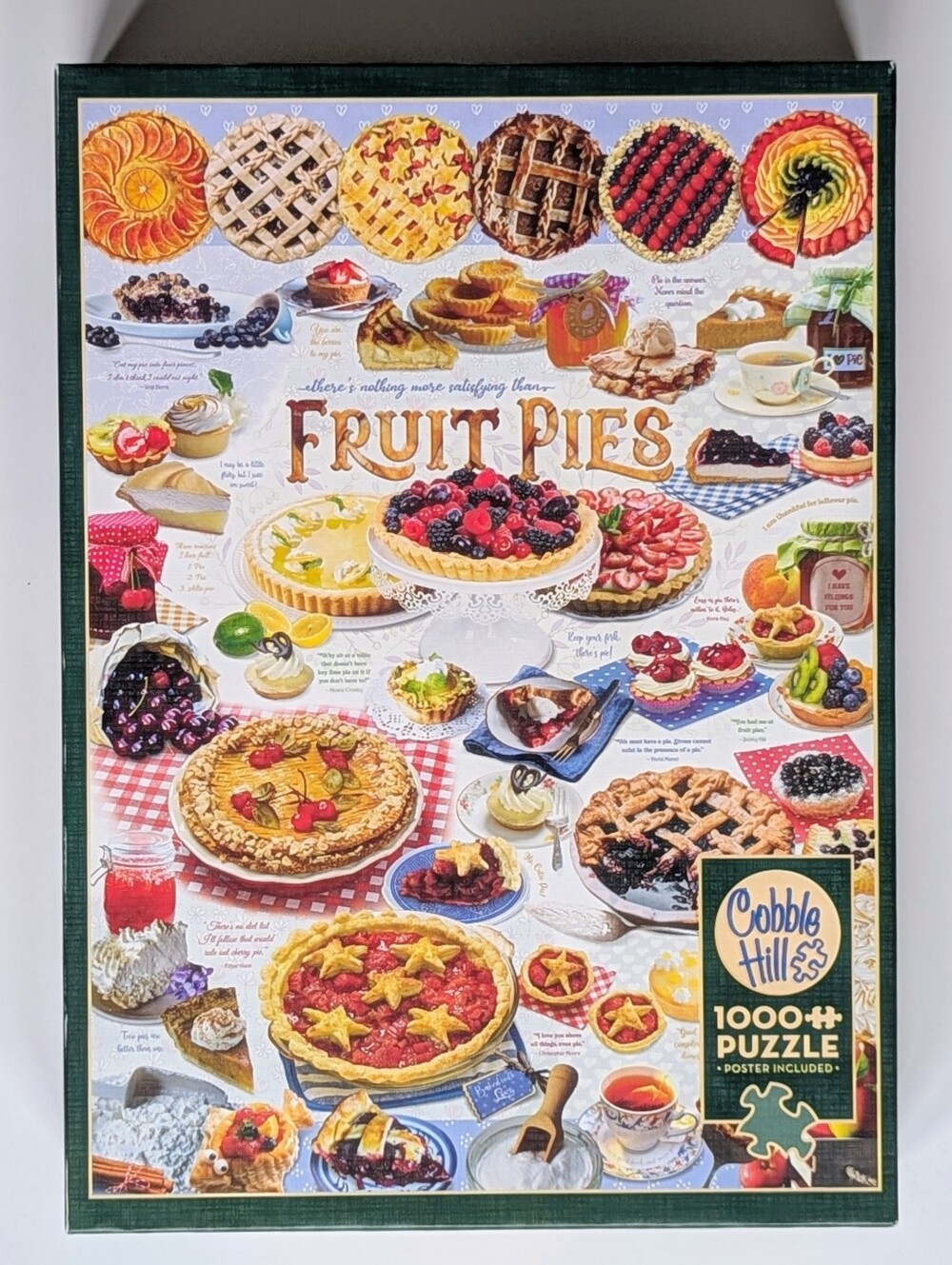 Cobble Hill "Fruit Pies" 1000-Piece Jigsaw Puzzle